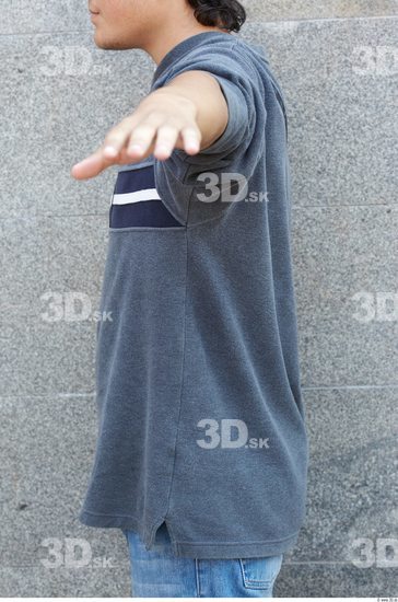 Upper Body Head Man Casual Pullower Average Street photo references