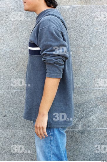 Arm Head Man Casual Pullower Average Street photo references