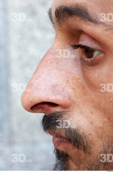 Nose Head Man Slim Average Street photo references