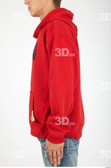 Arm Whole Body Man Casual Sweatshirt Slim Studio photo references