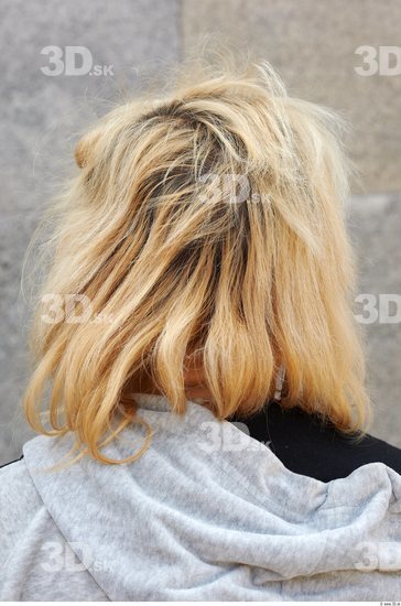 Hair Woman White Average