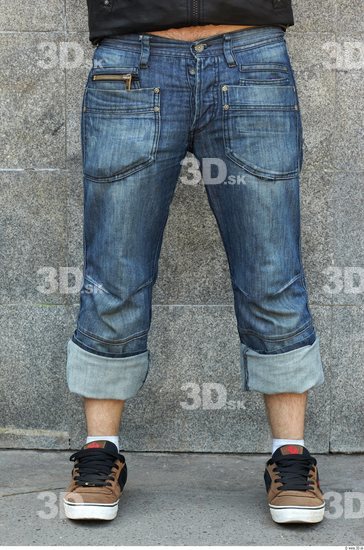 Leg Head Man Casual Jeans Athletic Average Street photo references