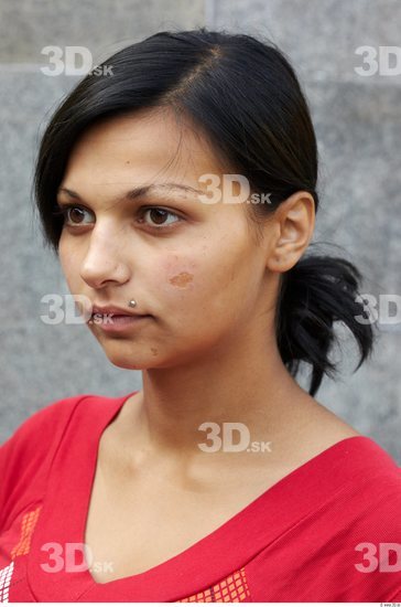 Head Woman Piercing Casual Average Street photo references