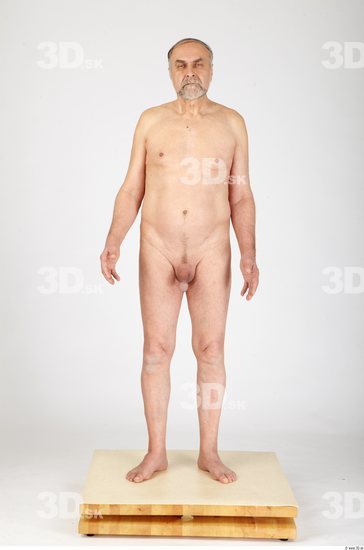 Whole Body Man Nude Casual Chubby Studio photo references