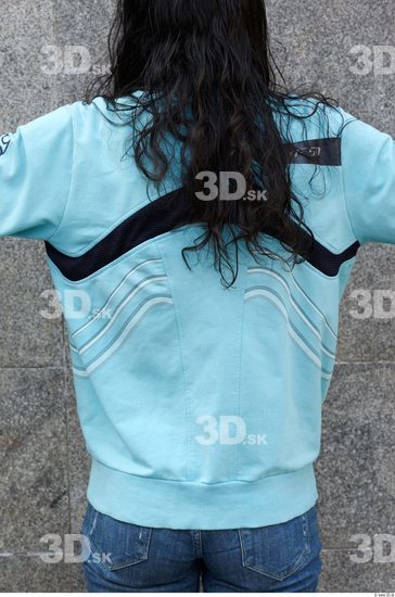 Upper Body Head Man Woman Casual Jacket Slim Athletic Street photo references