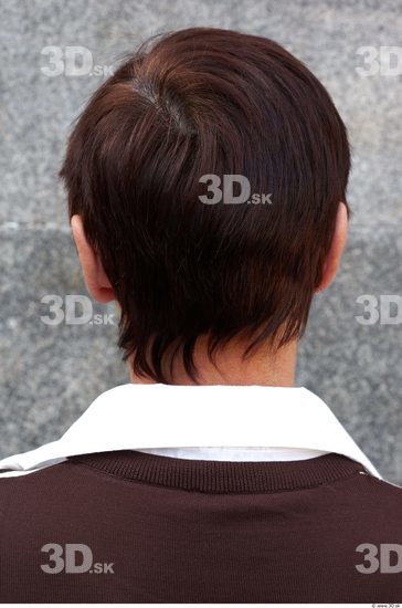 Head Hair Woman Casual Slim Street photo references