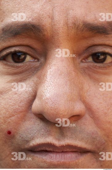 Nose Head Man Casual Slim Overweight Street photo references