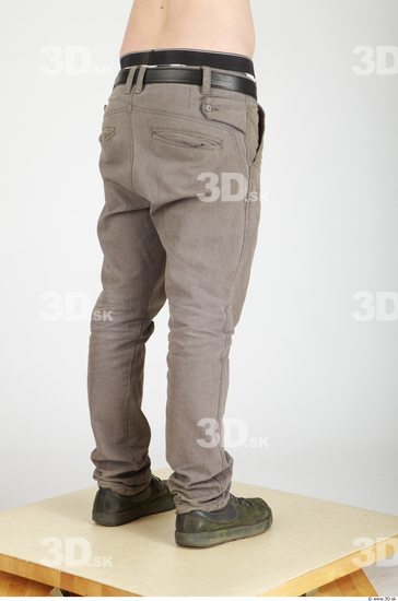 Leg Whole Body Man Casual Trousers Average Studio photo references