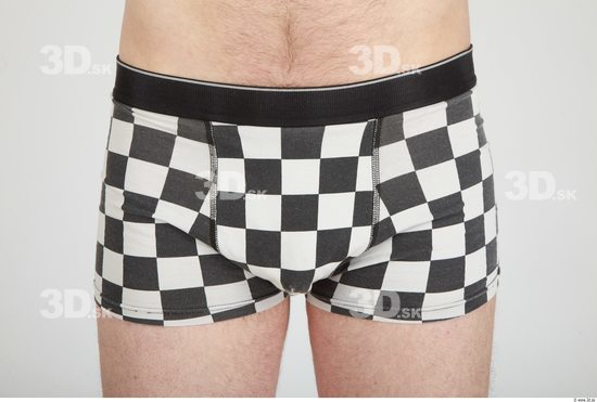 Hips Whole Body Man Casual Underwear Average Panties Studio photo references