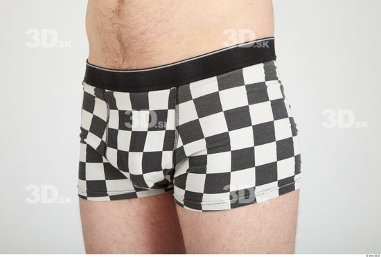 Hips Whole Body Man Casual Underwear Average Panties Studio photo references