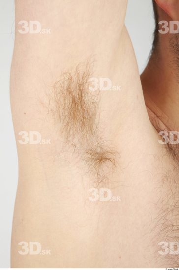 Whole Body Underarm Man Hairy Nude Casual Average Studio photo references