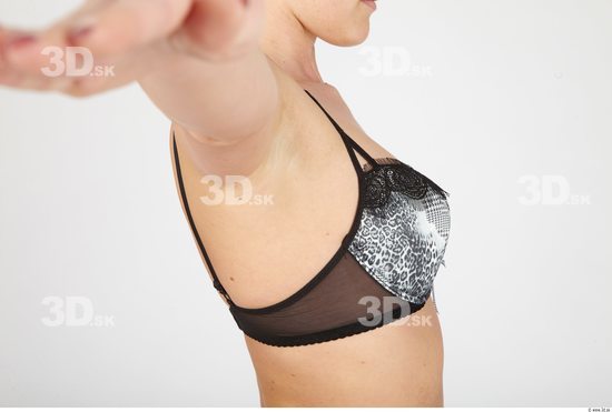 Chest Whole Body Woman Casual Underwear Bra Slim Studio photo references