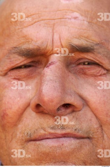 Face Head Man Woman Casual Average Chubby Wrinkles Street photo references