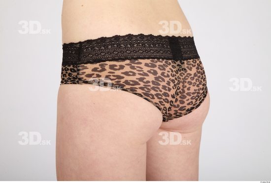 Whole Body Bottom Woman Underwear Formal Slim Panties Studio photo references