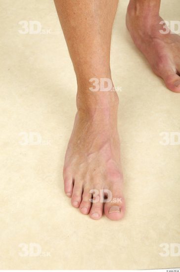 Foot Whole Body Man Nude Casual Slim Studio photo references