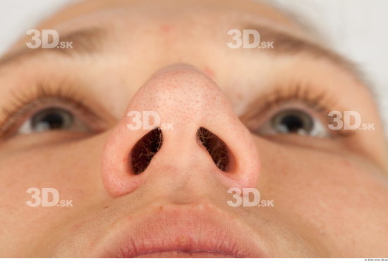 Nose Whole Body Man Casual Slim Studio photo references