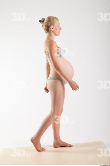 Whole Body Woman Animation references White Casual Pregnant