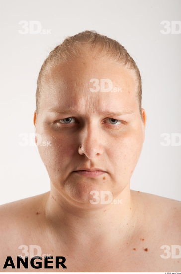 Head Emotions Woman White Overweight