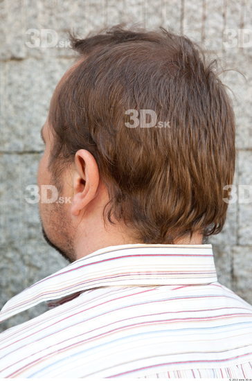 Head Man Casual Average Bearded Street photo references