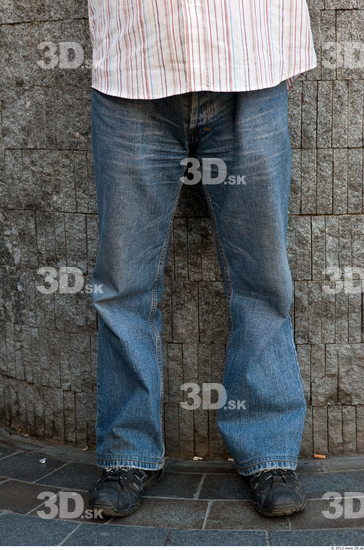 Leg Man Casual Jeans Average Street photo references