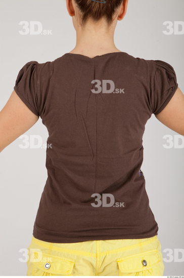 Upper Body Whole Body Woman Animation references Casual Shirt T shirt Average Studio photo references