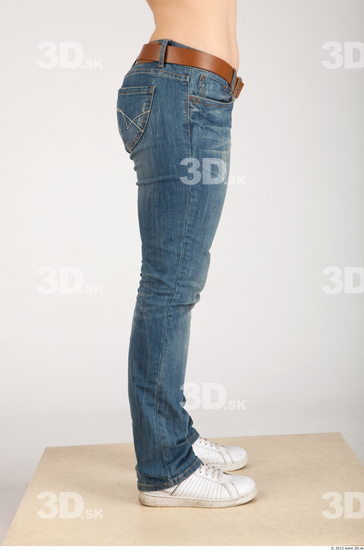 Leg Whole Body Woman Animation references Casual Jeans Average Studio photo references