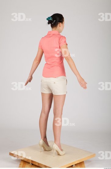 Whole Body Woman Animation references Casual Formal Slim Studio photo references