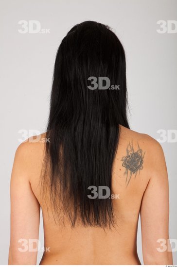 Whole Body Head Woman Animation references Tattoo Casual Slim Studio photo references