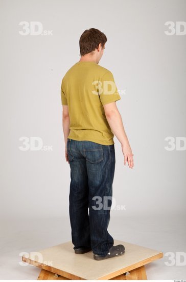 Whole Body Man Animation references Casual Average Studio photo references