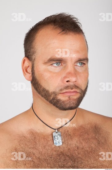 Whole Body Head Man Animation references Casual Jewel Average Bearded Studio photo references