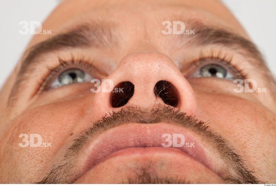 Nose Whole Body Man Casual Average Bearded Studio photo references