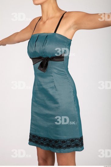 Upper Body Whole Body Woman Formal Dress Slim Studio photo references