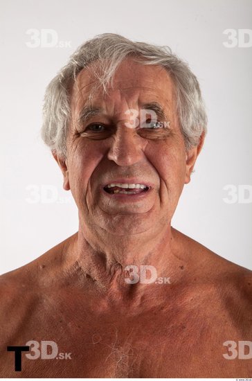 Head Phonemes Man White Average Wrinkles