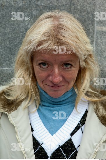 Head Man Woman Casual Average Wrinkles Street photo references