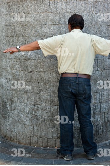 Whole Body Man T poses Casual Average Street photo references