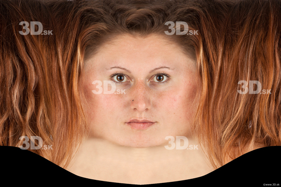 Head Woman White Head textures