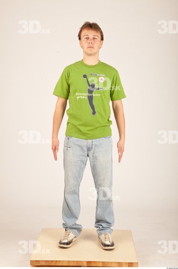 Whole Body Man Animation references Casual Average Studio photo references