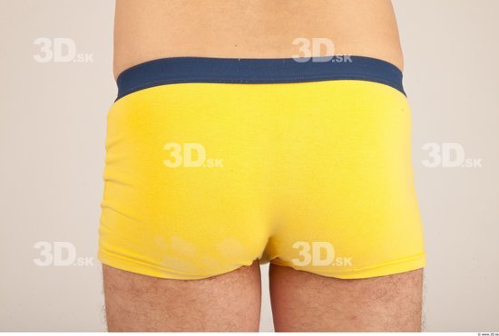 Whole Body Bottom Man Casual Underwear Shorts Average Studio photo references