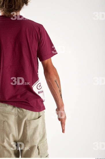 Arm Man Animation references White Casual T shirt Slim