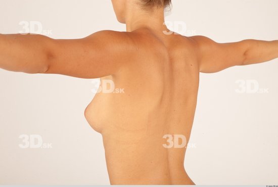 Whole Body Back Woman Nude Formal Slim Studio photo references