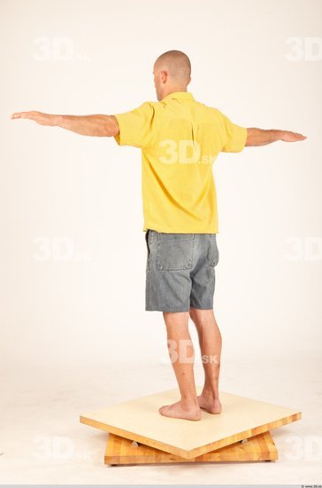 Whole Body Man Animation references T poses Casual Athletic Studio photo references