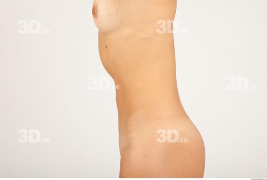 Whole Body Woman White Nude Slim Female Studio Poses