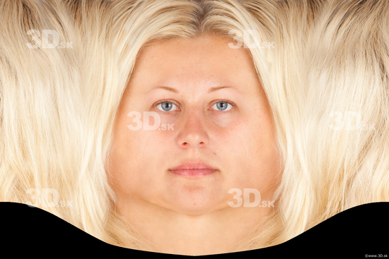 Face Woman White Head textures