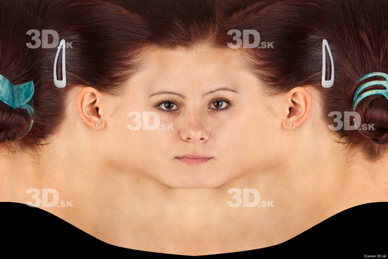 Face Woman White Head textures