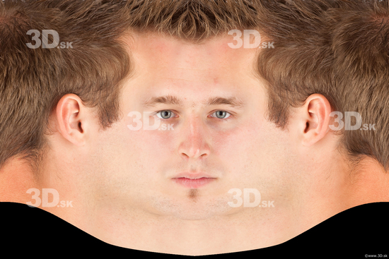 Face Man White Head textures