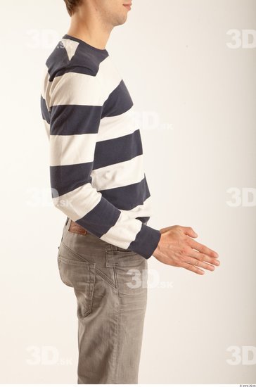 Arm Man Animation references White Casual Sweater Slim