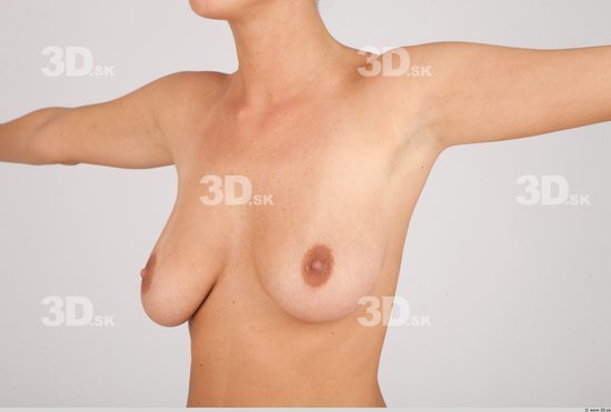 Whole Body Breast Woman Animation references Nude Casual Slim Studio photo references