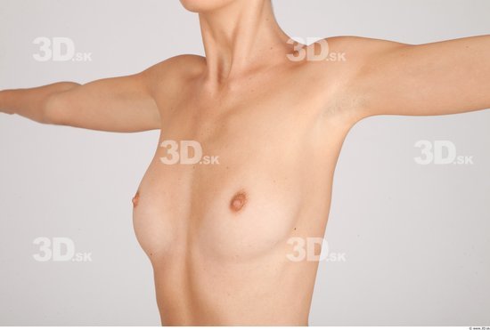 Whole Body Breast Woman Nude Formal Slim Studio photo references