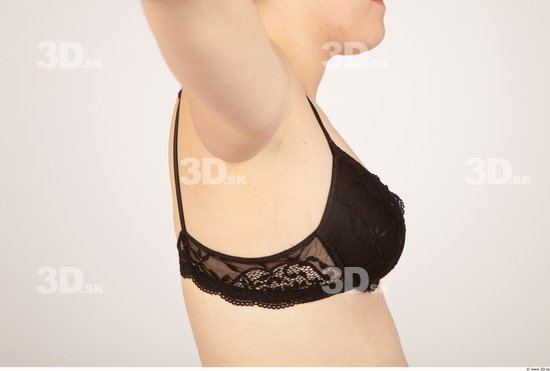 Whole Body Breast Woman Casual Underwear Bra Average Studio photo references