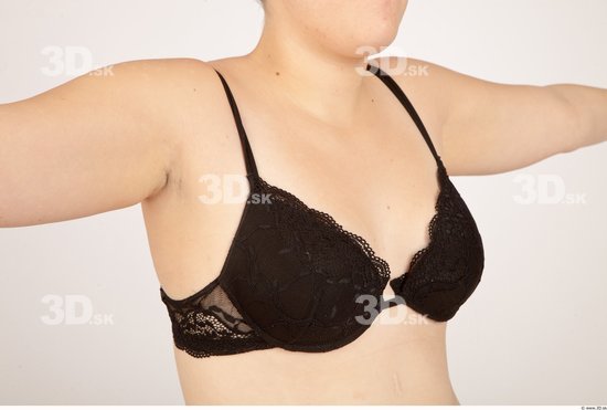 Whole Body Breast Woman Casual Underwear Bra Average Studio photo references